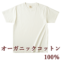 SDGｓに貢献 オーガニックコットン100％のTシャツ OGB-910